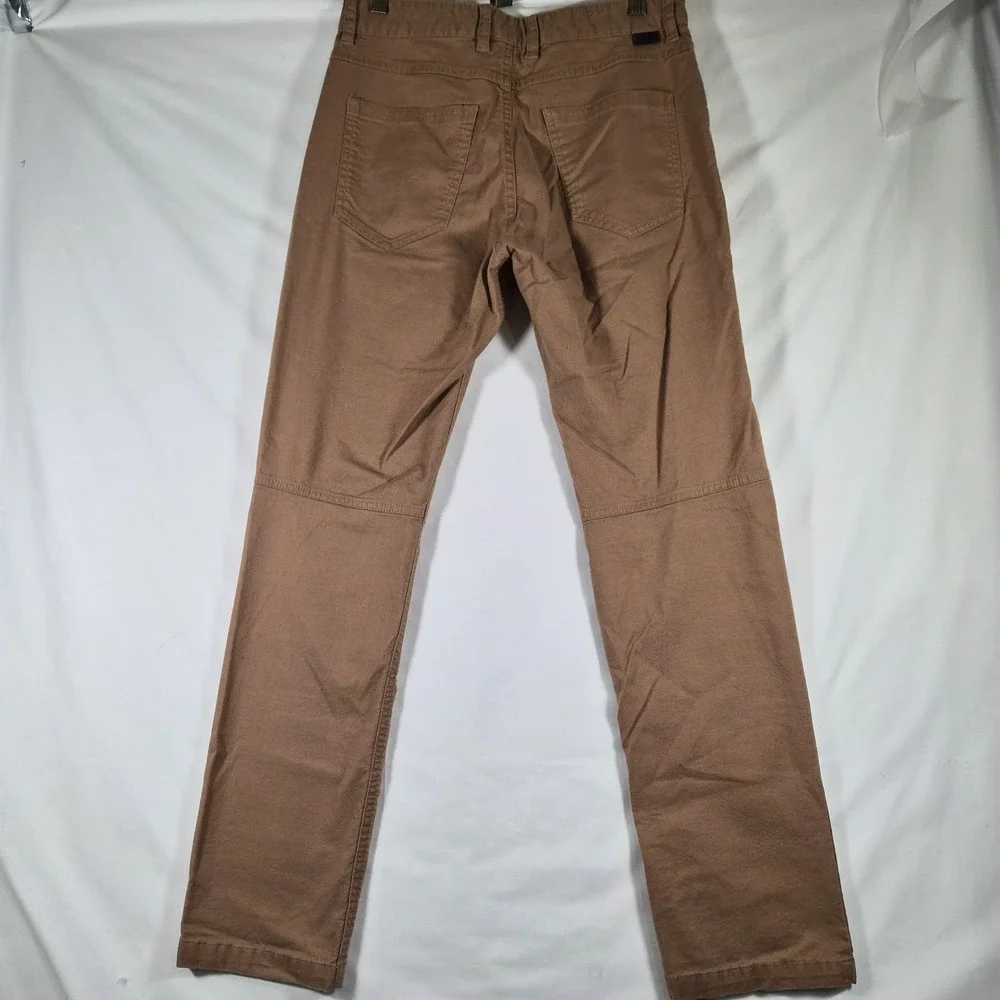 The North Face Men's Size 30 Brown Canvas Pants Straight Leg Outdoor Hiking